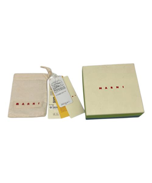 MARNI（マルニ）MARNI (マルニ) 2つ折り財布 ブラックの古着・服飾アイテム