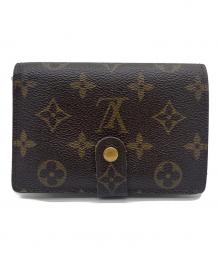 LOUIS VUITTON（ルイ ヴィトン）の古着「2つ折り財布」｜ブラウン