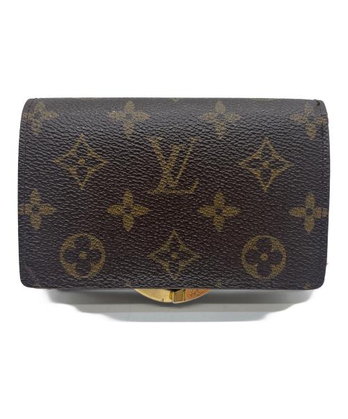 LOUIS VUITTON（ルイ ヴィトン）LOUIS VUITTON (ルイ ヴィトン) 2つ折り財布 ブラウンの古着・服飾アイテム