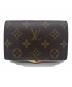 LOUIS VUITTON (ルイ ヴィトン) 2つ折り財布 ブラウン：9000円
