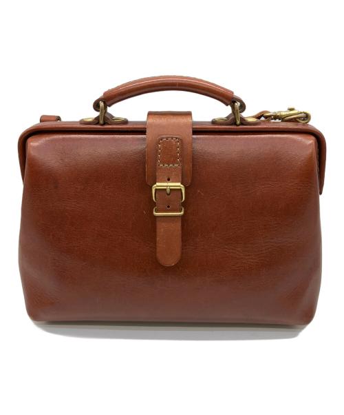 Herz（ヘルツ）Herz (ヘルツ) ダレスバッグ ブラウンの古着・服飾アイテム