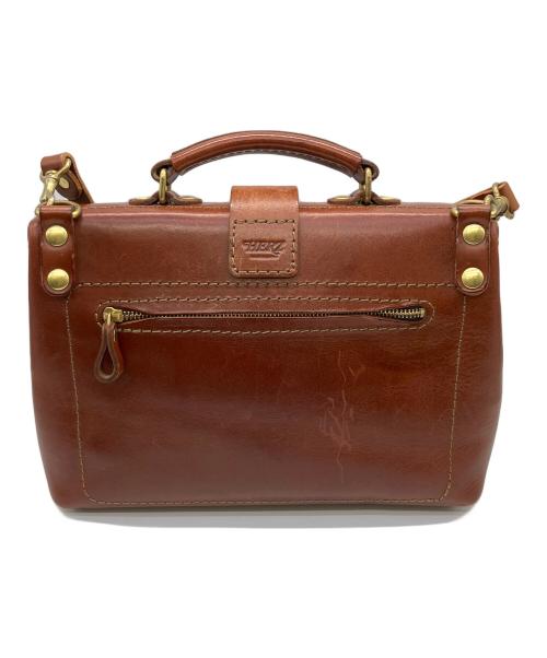 Herz（ヘルツ）Herz (ヘルツ) ダレスバッグ ブラウンの古着・服飾アイテム