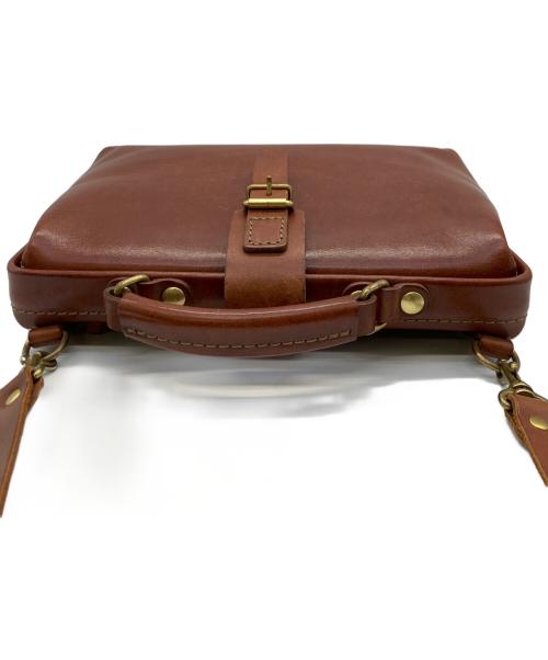 Herz（ヘルツ）Herz (ヘルツ) ダレスバッグ ブラウンの古着・服飾アイテム