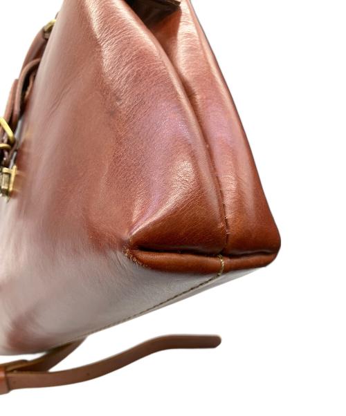 Herz（ヘルツ）Herz (ヘルツ) ダレスバッグ ブラウンの古着・服飾アイテム