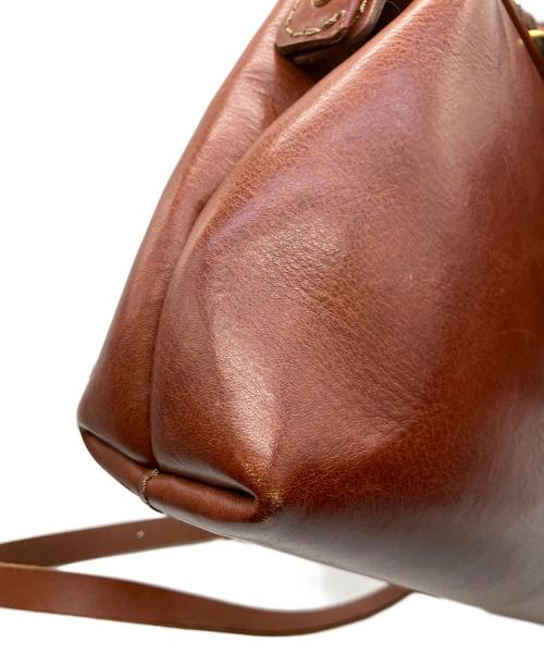 Herz（ヘルツ）Herz (ヘルツ) ダレスバッグ ブラウンの古着・服飾アイテム