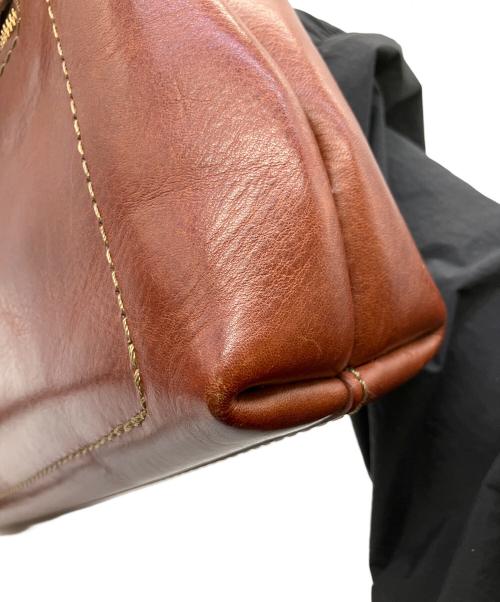 Herz（ヘルツ）Herz (ヘルツ) ダレスバッグ ブラウンの古着・服飾アイテム