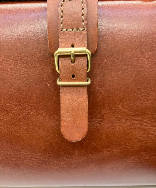 Herz（ヘルツ）Herz (ヘルツ) ダレスバッグ ブラウンの古着・服飾アイテム