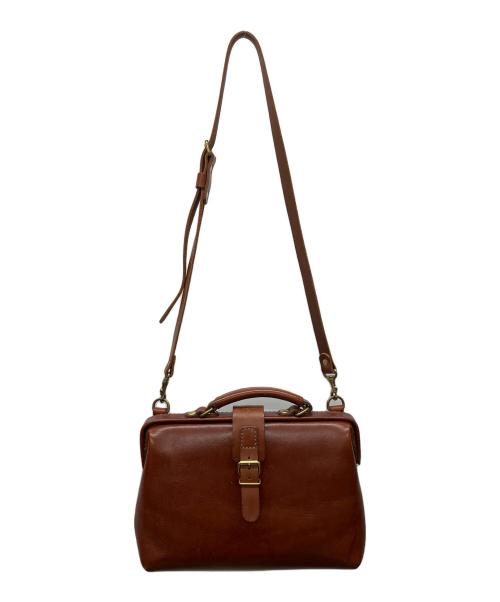 Herz（ヘルツ）Herz (ヘルツ) ダレスバッグ ブラウンの古着・服飾アイテム
