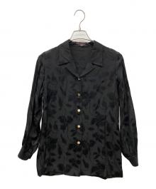 LEONARD（レオナール）の古着「長袖シャツ」｜ブラック