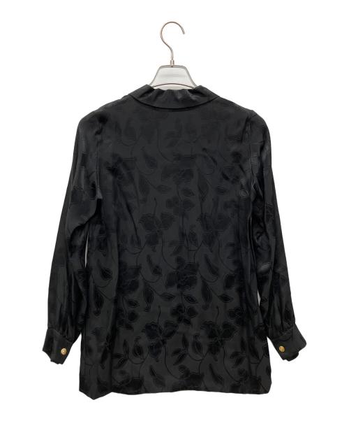 LEONARD（レオナール）LEONARD (レオナール) 長袖シャツ ブラック サイズ:9Rの古着・服飾アイテム