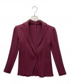 ISSEY MIYAKE FETEイッセイミヤケフェット）の古着「ジャケット」｜パープル