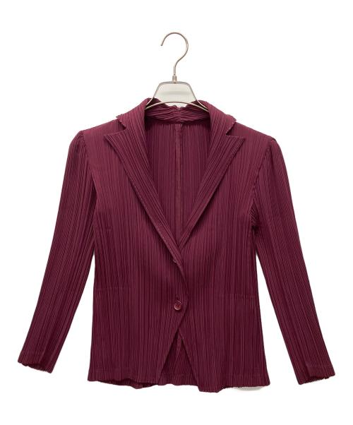 ISSEY MIYAKE FETE（イッセイミヤケフェット）ISSEY MIYAKE FETE (イッセイミヤケフェット) ジャケット パープル サイズ:2の古着・服飾アイテム
