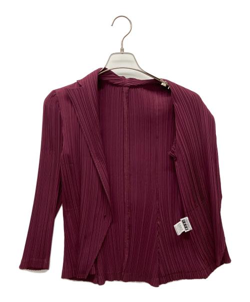 ISSEY MIYAKE FETE（イッセイミヤケフェット）ISSEY MIYAKE FETE (イッセイミヤケフェット) ジャケット パープル サイズ:2の古着・服飾アイテム