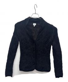 ARMANI COLLEZIONI（アルマーニ コレツィオーニ）の古着「ジャケット」｜ブラック