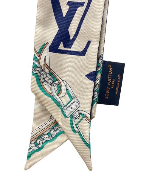 LOUIS VUITTON（ルイ ヴィトン）LOUIS VUITTON (ルイ ヴィトン) バンドーBB・アルティメット ベージュ×ブルーの古着・服飾アイテム