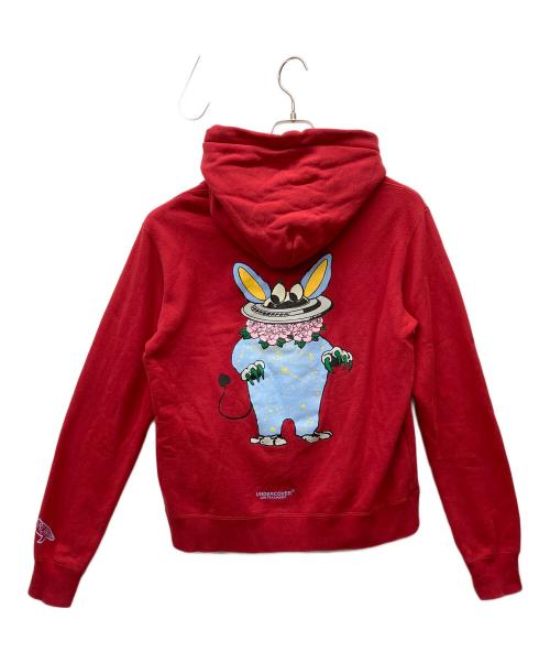 UNDERCOVER（アンダーカバー）UNDERCOVER (アンダーカバー) パーカー レッド サイズ:2の古着・服飾アイテム