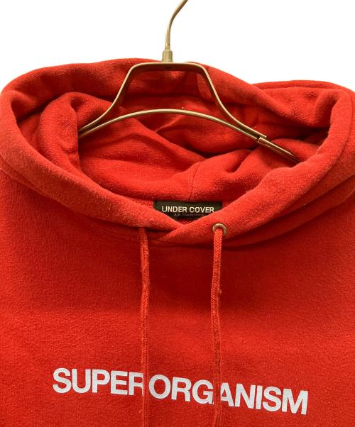 UNDERCOVER（アンダーカバー）UNDERCOVER (アンダーカバー) パーカー レッド サイズ:2の古着・服飾アイテム