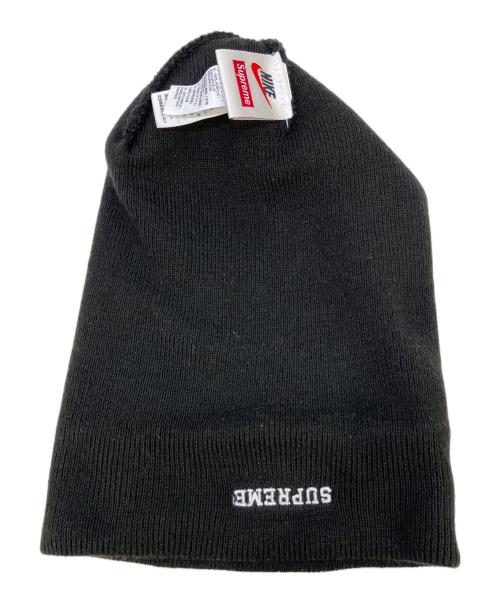 SUPREME（シュプリーム）Supreme (シュプリーム) NIKE (ナイキ) ニット帽 ブラックの古着・服飾アイテム
