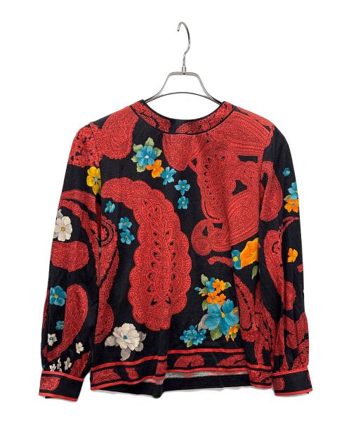 LEONARD（レオナール）LEONARD (レオナール) セットアップ レッド サイズ:Mの古着・服飾アイテム