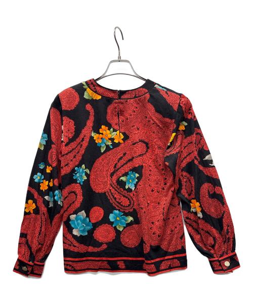 LEONARD（レオナール）LEONARD (レオナール) セットアップ レッド サイズ:Mの古着・服飾アイテム