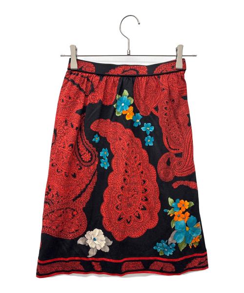 LEONARD（レオナール）LEONARD (レオナール) セットアップ レッド サイズ:Mの古着・服飾アイテム