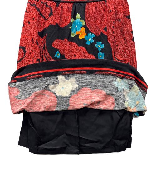 LEONARD（レオナール）LEONARD (レオナール) セットアップ レッド サイズ:Mの古着・服飾アイテム