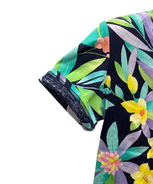 LEONARD（レオナール）LEONARD (レオナール) 半袖カットソー グリーン×ネイビー サイズ:Mの古着・服飾アイテム