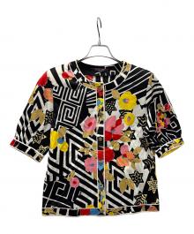 LEONARD（レオナール）の古着「半袖シャツ」｜ブラックマルチ