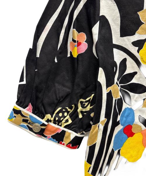 LEONARD（レオナール）LEONARD (レオナール) 半袖シャツ ブラックマルチ サイズ:Mの古着・服飾アイテム