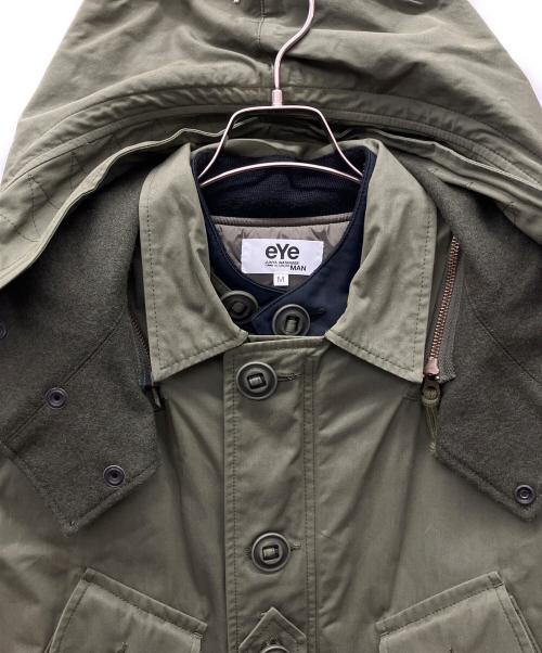 eYe COMME des GARCONS JUNYAWATANABE MAN（アイ コム デ ギャルソン ジュンヤ ワタナベ マン）eYe COMME des GARCONS JUNYAWATANABE MAN (アイ コム デ ギャルソン ジュンヤ ワタナベ マン) モッズコート オリーブ サイズ:M　　　　　　　　の古着・服飾アイテム