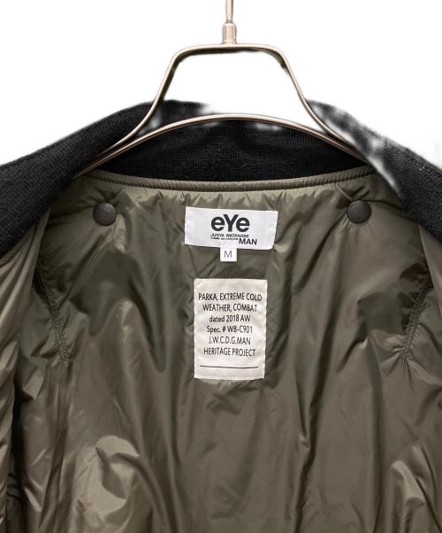 eYe COMME des GARCONS JUNYAWATANABE MAN（アイ コム デ ギャルソン ジュンヤ ワタナベ マン）eYe COMME des GARCONS JUNYAWATANABE MAN (アイ コム デ ギャルソン ジュンヤ ワタナベ マン) モッズコート オリーブ サイズ:M　　　　　　　　の古着・服飾アイテム
