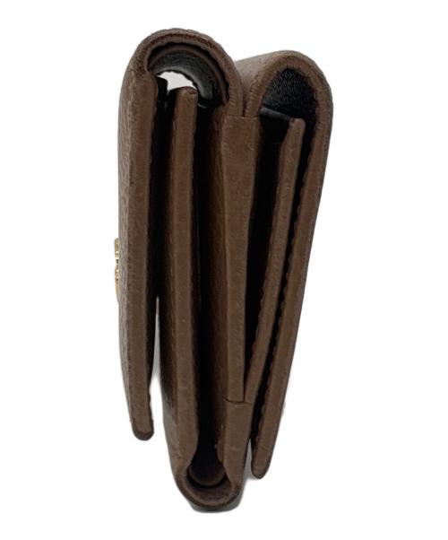 GUCCI（グッチ）GUCCI (グッチ) 3つ折り財布 ベージュの古着・服飾アイテム