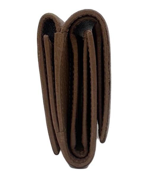 GUCCI（グッチ）GUCCI (グッチ) 3つ折り財布 ベージュの古着・服飾アイテム