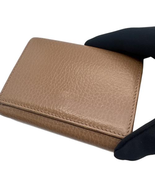 GUCCI（グッチ）GUCCI (グッチ) 3つ折り財布 ベージュの古着・服飾アイテム