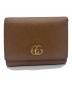 GUCCI（グッチ）の古着「3つ折り財布」｜ベージュ