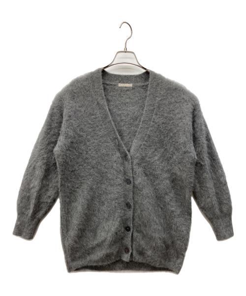 Aveniretoile（アベニールエトワール）Aveniretoile (アベニールエトワール) 厚手カーディガン グレー サイズ:36の古着・服飾アイテム