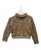 MONCLERモンクレール）の古着「厚手ニット」｜ブラウン