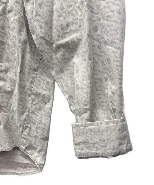 stussy（ステューシー）stussy (ステューシー) 長袖シャツ ライトグレー サイズ:Lの古着・服飾アイテム