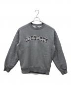 Carhartt WIPカーハート ワーク イン プログレス）の古着「クルーネックスウェット」｜グレー