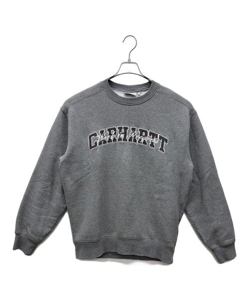 Carhartt WIP（カーハート ワーク イン プログレス）CARHARTT WIP (カーハート ワーク イン プログレス) クルーネックスウェット グレー サイズ:Ｓの古着・服飾アイテム