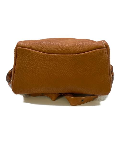 土屋鞄（ツチヤカバン）土屋鞄 (ツチヤカバン) オイルヌメソフトミディアムバックパック ライトブラウンの古着・服飾アイテム