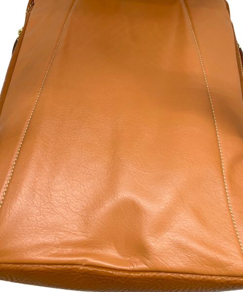 土屋鞄（ツチヤカバン）土屋鞄 (ツチヤカバン) オイルヌメソフトミディアムバックパック ライトブラウンの古着・服飾アイテム