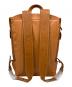 土屋鞄 (ツチヤカバン) オイルヌメソフトミディアムバックパック ライトブラウン：55000円