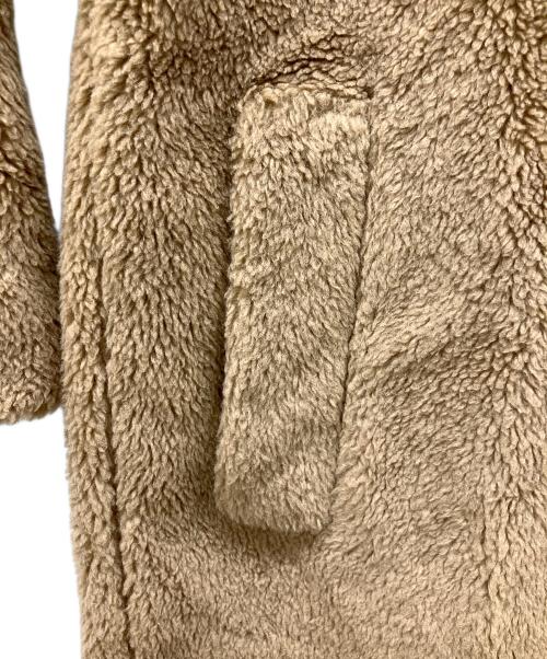 Max Mara WEEK END LINE（マックスマーラ ウイークエンドライン）Max Mara WEEK END LINE (マックスマーラ ウイークエンドライン) テディベアコート ブラウン サイズ:SIZE　36の古着・服飾アイテム