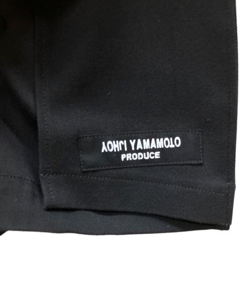 Yohji Yamamoto pour homme（ヨウジヤマモト プールオム）Yohji Yamamoto pour homme (ヨウジヤマモト プールオム) スリーブデザイン スタンドカラー ロングコート ブラック サイズ:XSの古着・服飾アイテム