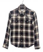 WACKO MARIAワコマリア）の古着「長袖シャツ」｜ブラウン