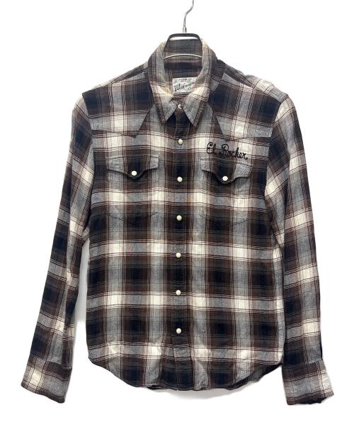 WACKO MARIA（ワコマリア）WACKO MARIA (ワコマリア) 長袖シャツ ブラウン サイズ:Sの古着・服飾アイテム