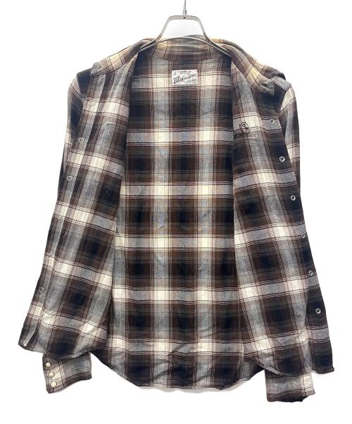 WACKO MARIA（ワコマリア）WACKO MARIA (ワコマリア) 長袖シャツ ブラウン サイズ:Sの古着・服飾アイテム