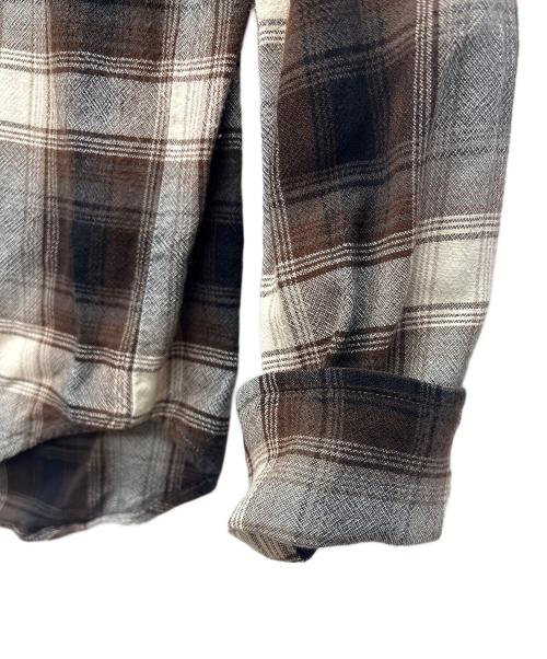 WACKO MARIA（ワコマリア）WACKO MARIA (ワコマリア) 長袖シャツ ブラウン サイズ:Sの古着・服飾アイテム