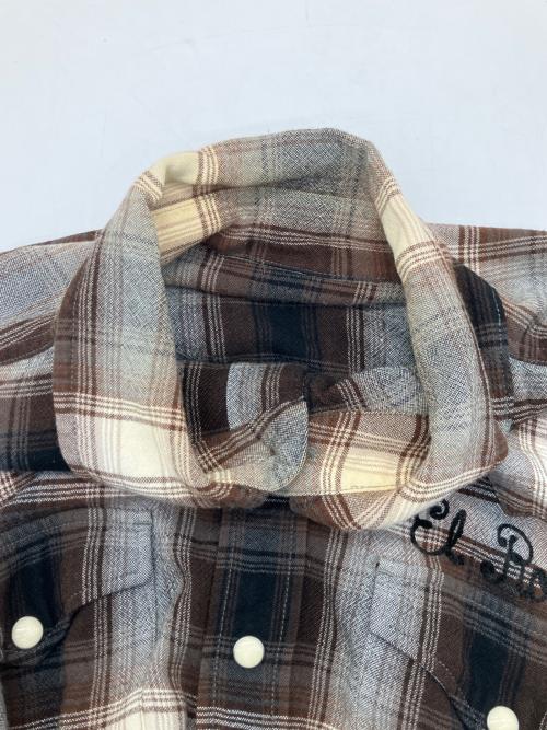 WACKO MARIA（ワコマリア）WACKO MARIA (ワコマリア) 長袖シャツ ブラウン サイズ:Sの古着・服飾アイテム